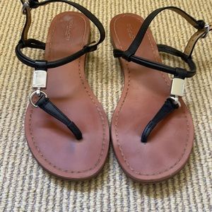 Women’s black coach sandals size 7